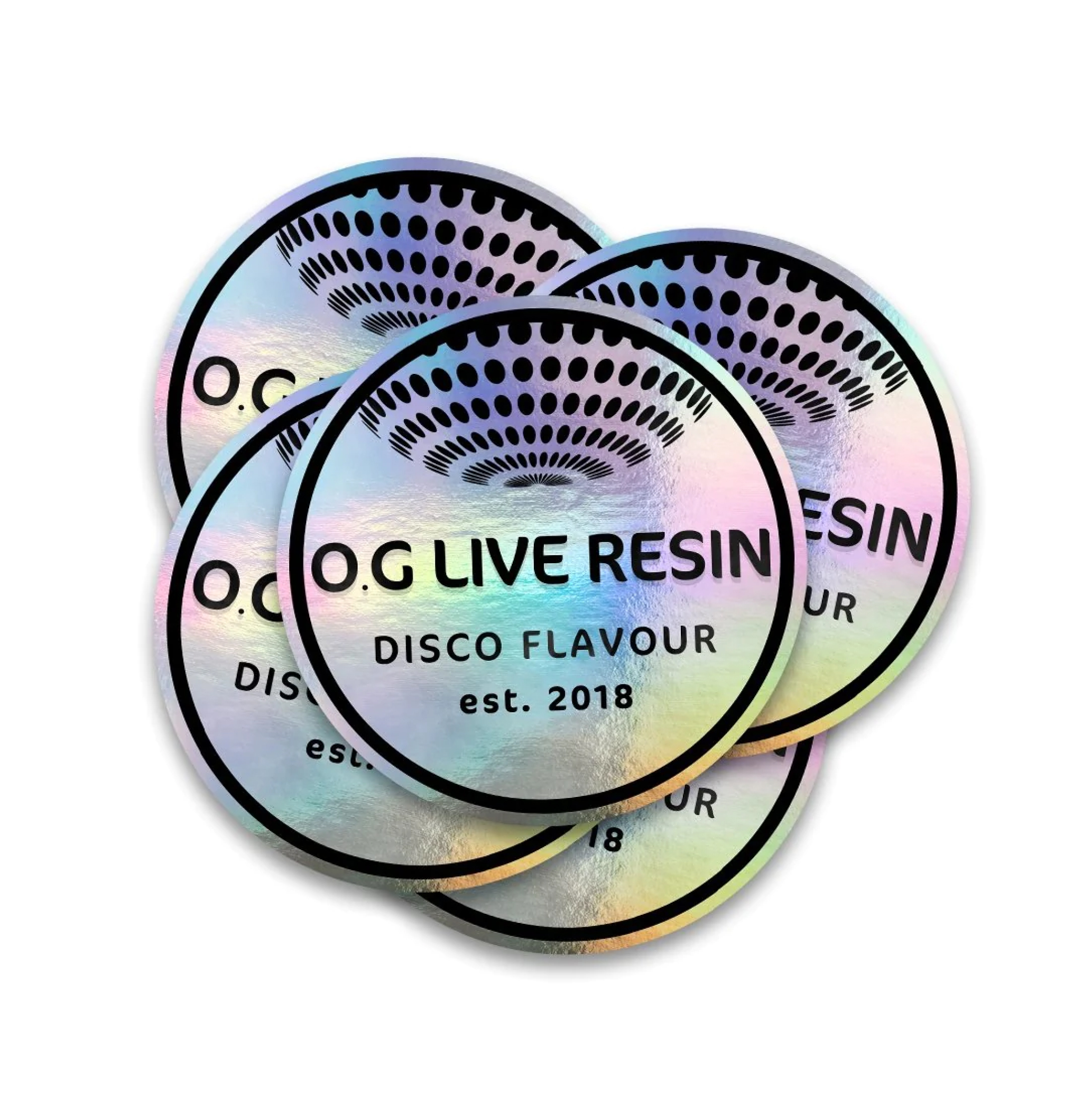 circle-cut-holographic-stickers